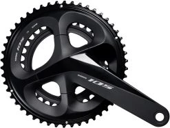 Shimano 105 FC-R7000 Black 2fach 53-39 160mm Kurbelgarnitur