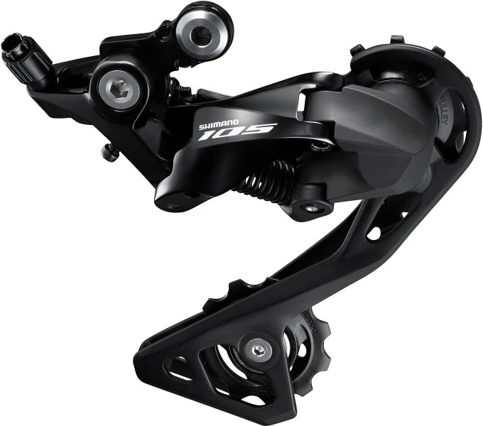 Shimano 105 RD-R7000-GS Mittellang 2x11fach Silky Black Schaltwerk 3 Shimano 105 RD-R7000-GS Mittellang 2x11fach Silky Black Schaltwerk
