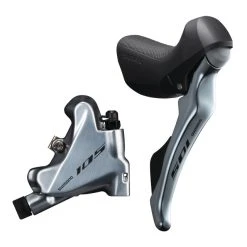 Shimano 105 ST-R7020/BR-R7070 11 Fach Schalthebel/Scheibenbremse Spark Silver Hinten