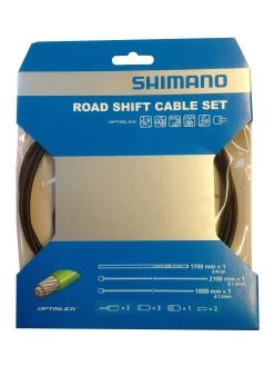 Shimano Road Shift Optislick Schaltzug-Set Schwarz