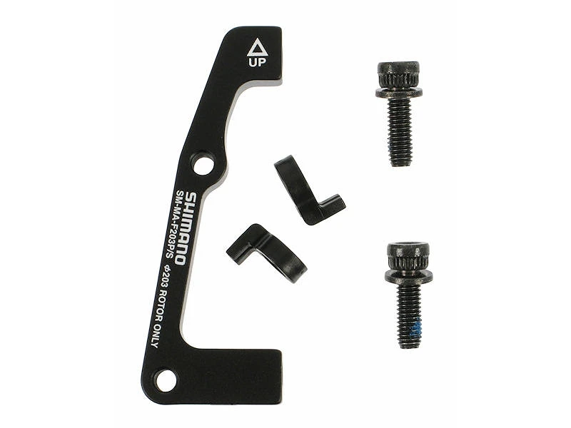 Shimano Disc Adapter Vorderrad Post/Stand 160mm Auf 203mm 3 Shimano Disc Adapter Vorderrad Post/Stand 160mm Auf 203mm