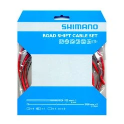 Shimano Dura Ace Schaltzug - Set Rot Road